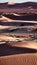 Dramatic Desert Dunes illustration Artificial Intelligence artwork generated