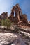 Dramatic Druid Arch within Canyonlands National Park, Utah.