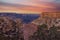 Dramatic Grand Canyon sunset