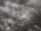 dramatic grey storm clouds background upward view from ground