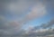 Dramatic high altitude clouds background