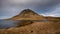 Dramatic Icelandic landscape with Kirkjufell mountain in Iceland