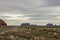 dramatic and iconic western landscape in Monument Valley