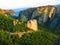 Dramatic landscape at Meteora, Greece