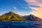 Dramatic landscape of Na Pali coast, Kauai, Hawaii