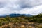 Dramatic landscape of Patagonian mountains, near the beagle channel. Ushuaia, patagonia, Argentina