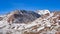 Dramatic landscapes of the mountains of the Cordillera de Lipez, in Sur Lipez Province, Potosi department, Bolivia