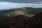 Dramatic light on cinder cones