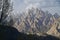 Dramatic Mountain Landscape of Passu Cones in Northern Pakistan