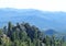 Dramatic Mountain Ridge in Custer State Park, South Dakota