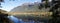 Dramatic mountain and sea Landscapes in the Milford Sound Fjord of the South Island of New Zealand.