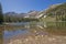 Dramatic Mountains Rising Over an Alpine Lake