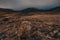 Dramatic mountains rocky landscape