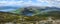 Dramatic panorama from Saana fell top