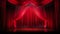 Dramatic red old fashioned elegant theater stage beautiful spotlight