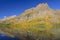 Dramatic Reflections in the Mountains in Fall