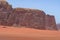 Dramatic Rocks Rising out a Desert Sands