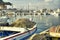 Dramatic Scene of Fishing Boats in HDR