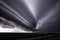 Dramatic shelf cloud ahead of a severe thunderstorm