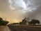 Dramatic Sky Above Road during Afternoon Storm in Arizona
