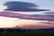Dramatic Sky Clouds Evening Sunset Mount Jefferson Central Oregon
