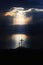 The dramatic sky, the Passion of Jesus Christ, and the Cross, a symbol of death and resurrection.