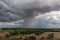 Dramatic sky in Tucson, Arizona, near Mission San Xavier del Bac