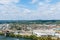 Dramatic Skyline of Downtown above the Monongahela River in Pitt