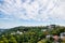 Dramatic Skyline of Downtown above the Monongahela River in Pitt