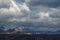 Dramatic storm clouds, the Black Mountains, Arizona