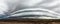 Dramatic storm and shelf cloud panorama