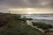 Dramatic Sunset Sky on Windansea Beach south of La Jolla California