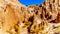 The dramatic and unique patterns of Slot Canyons and Hoodoos in Cathedral Gorge in the Nevada Desert