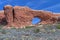 Dramatic Vista with a Window in the Desert