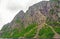 Dramatic Walls of a Glacial Fjord