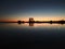 Dramatic winter landscape at dusk of Torre Chianca in Porto Cesareo, Lecce, Salento, Italy