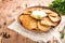 Draniki - potato fritters. potato pancakes. The naitonal dish of