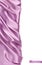 Drapery fabric. Violet curtain. 3d vector. Vertical banner