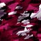 Drapery pink camouflage fabric textile background