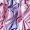 Draping pink and lavender fabric with surrealistic elements (tiled)