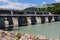 Drau river power plant in Austria