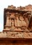 Dravidian stone architecture work in the ancient Brihadisvara Temple in Thanjavur, india.