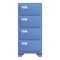 Drawer document stand icon, cartoon style