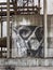 Drawing graffiti inside Chernobyl Exclusion Zone