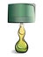 Drawing of the green lamp