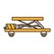 Drawing lifting table warehouse delivery electric