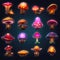 drawing mushroom magic ai generated