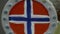 A drawing of a Norway flag
