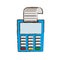 drawing payment credit card dataphone shop