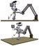 Drawing Robot Table Illustration Vector